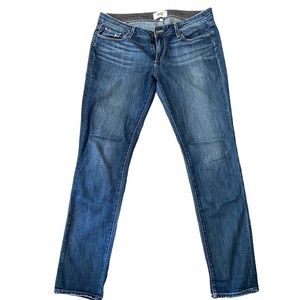 Paige Porter boyfriend mid rise straight leg jean